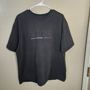 Tommy Hilfiger Charcoal Tee with Logo